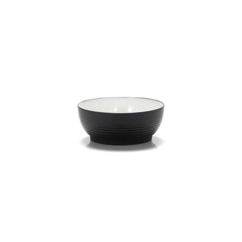 Achetez Aujourd’hui Bol rond noir mélamine 76 cl Ø 15 cm Wave Platex