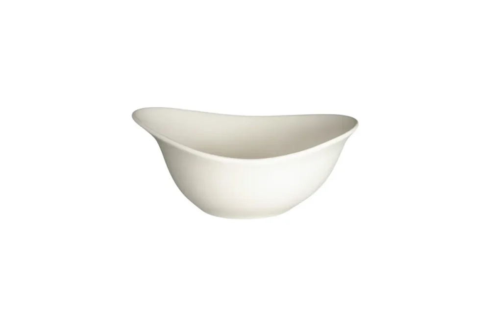 Bon Plan Bol organique blanc porcelaine 16 cm Rakstone Ease Rak
