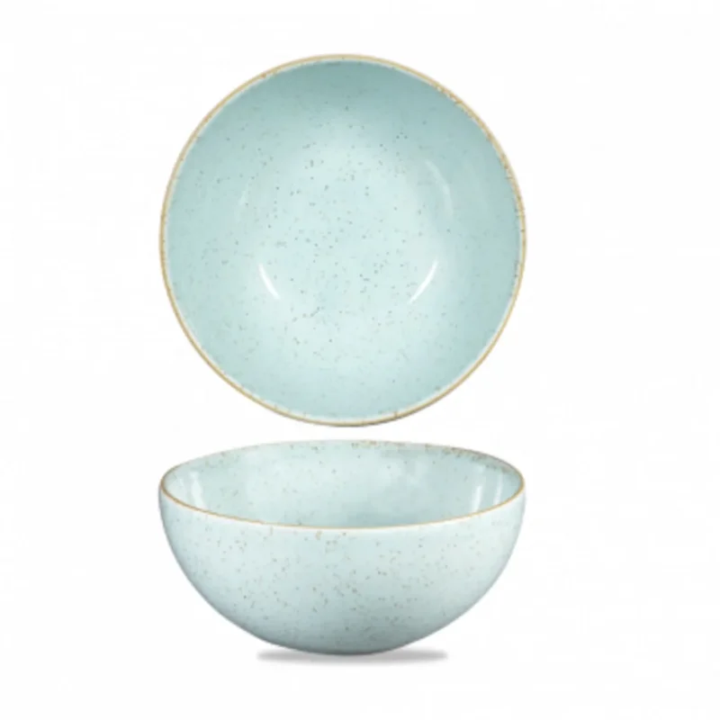 Prix Cassé Pot à nouilles rond duck egg porcelaine vitrifiée Ø 18,3 cm Stonecast Churchill