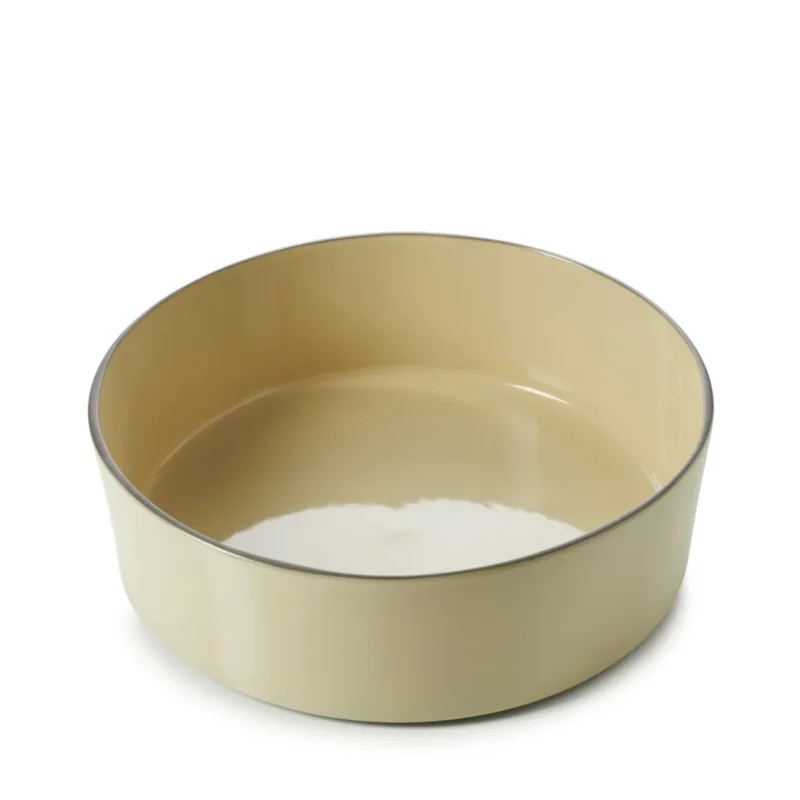 Saladier rond beige porcelaine culinaire Ø 25 cmCaractère Revol Vente Directe