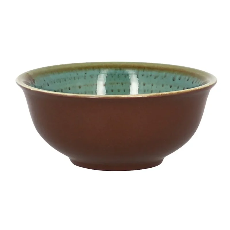 Bol rond bleu porcelaine vitrifiée Ø 10,5 cm Twirl Rak Meilleure Vente