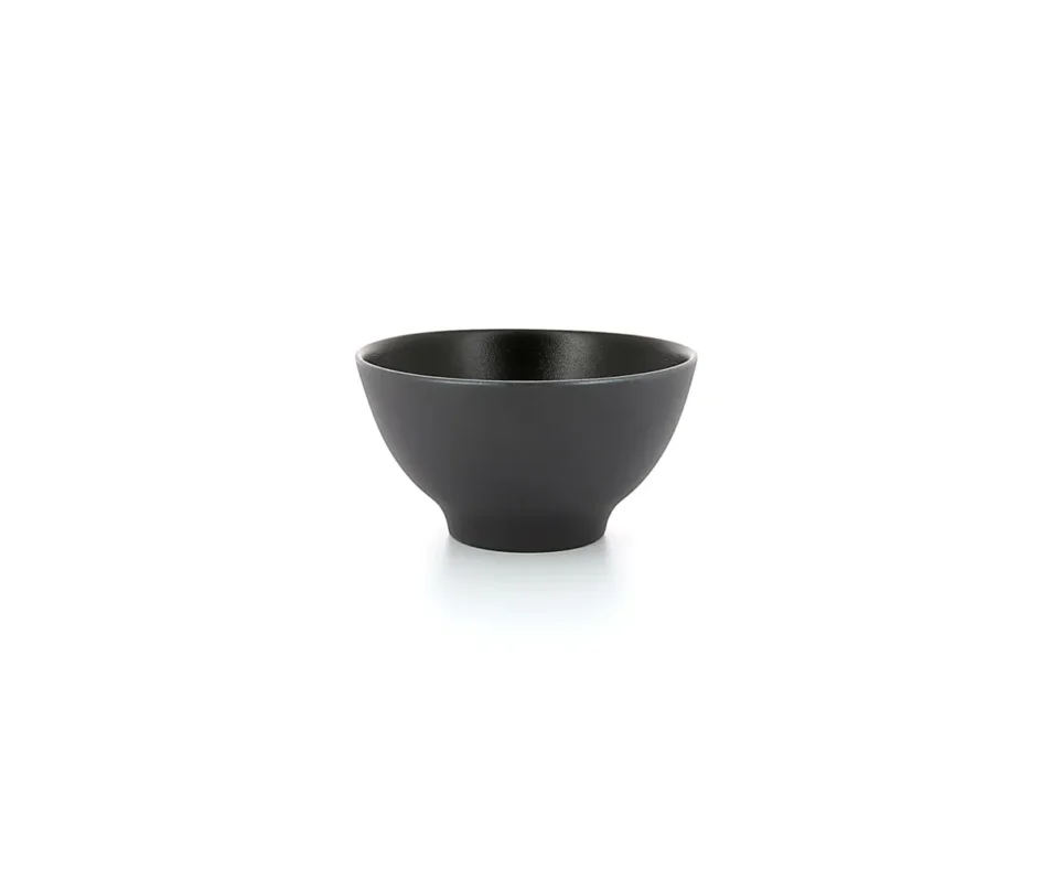 Vente Flash Bol rond noir porcelaine culinaire Ø 12 cm Equinoxe Revol