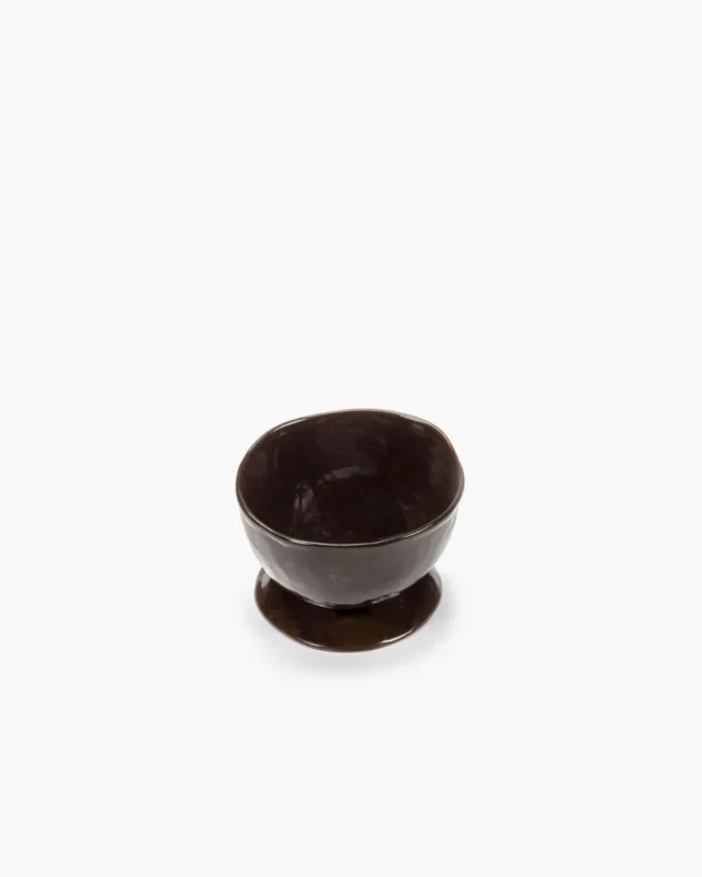Commande En Gros Bol rond ébène grès émaillé Ø 13 cm La Mère Serax