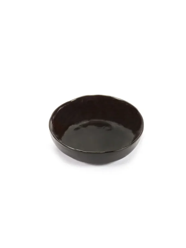 Bol rond ébène grès émaillé Ø 22 cm La Mère Serax Commander Vite