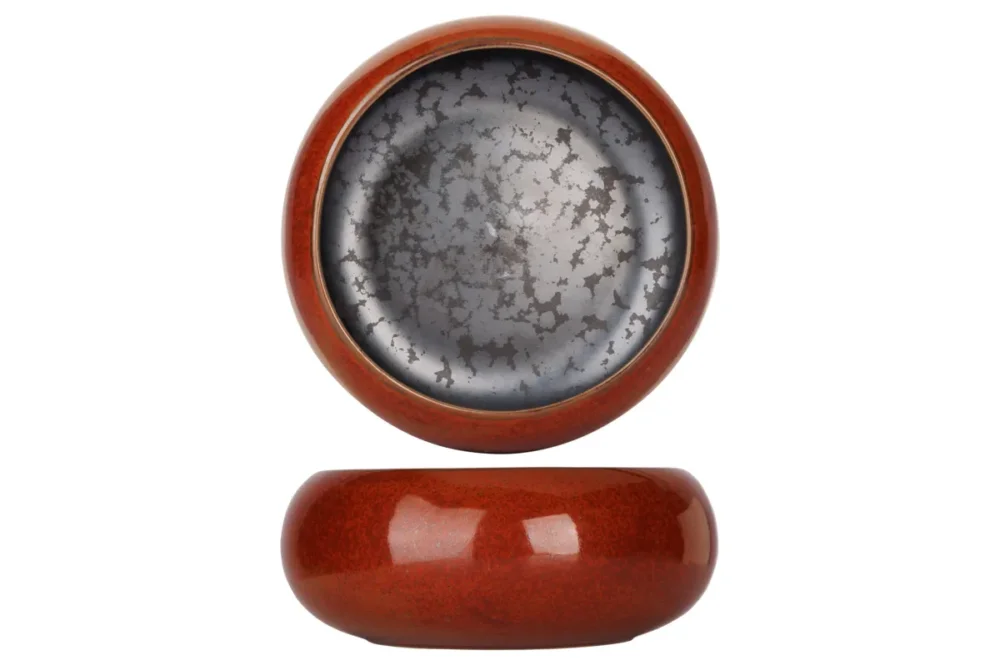 Bowl rond brun porcelaine Ø 13 cm Elements Maroon Proof Achat Immédiat