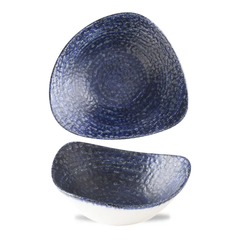 Affaire À Saisir Bol triangulaire Twilight porcelaine vitrifiée 18,5 cm Chroma Churchill
