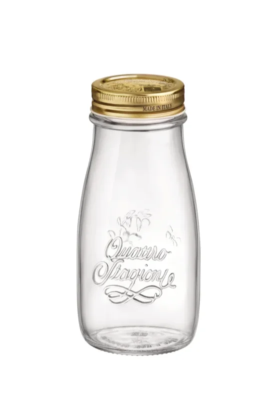 Prix Cassé Bouteille avec bouchon verre 40 cl Quattro Stagioni Bormioli Rocco