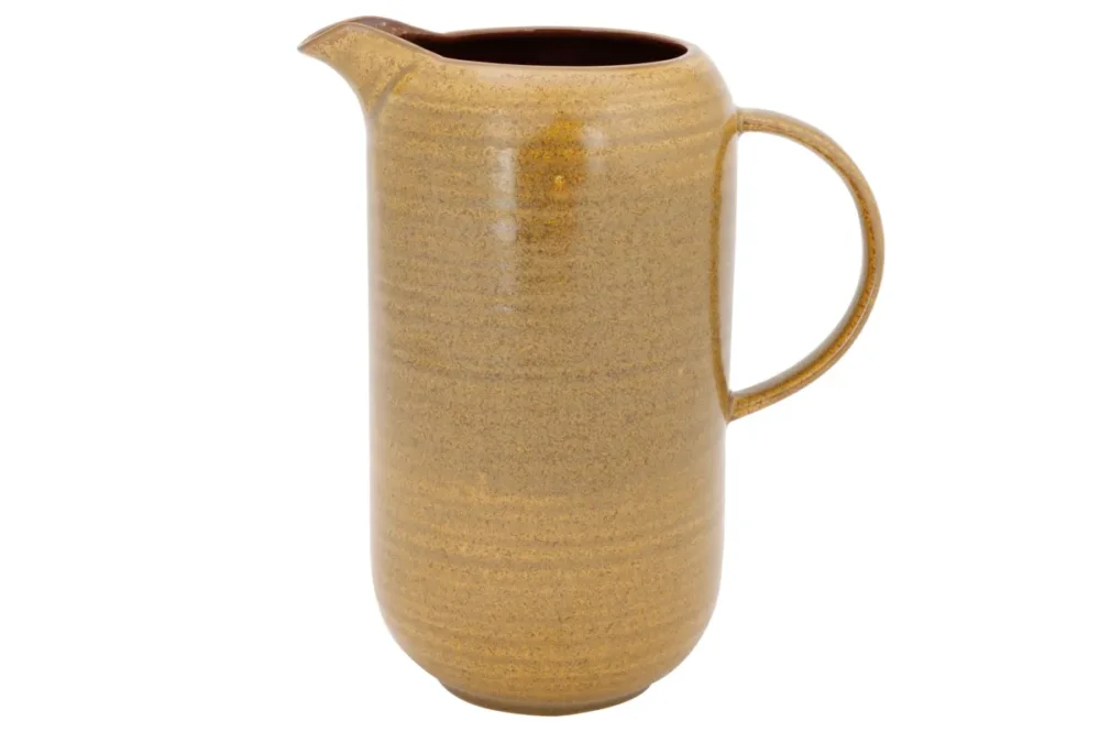 Bon Plan Pichet jaune porcelaine 170 cl Elements Mustard Proof