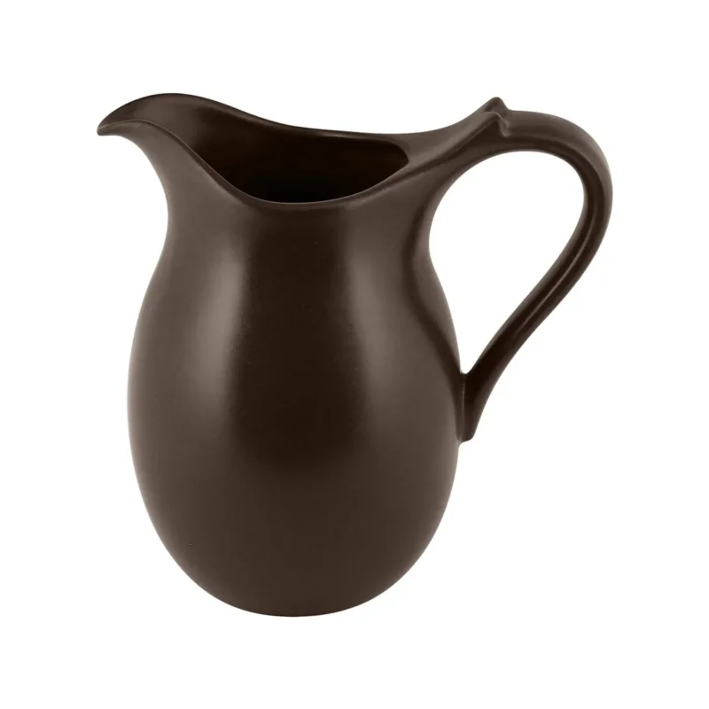 Carafe brun porcelaine vitrifiée 62 cl Genesis Rak Authentique