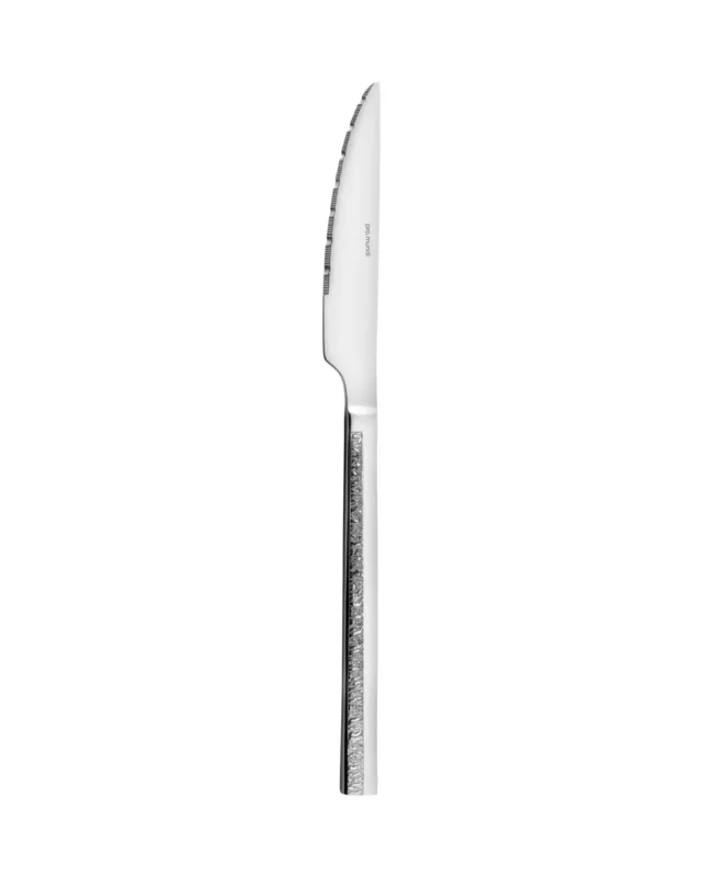 Marque Couteau de table monobloc cranté 23,5 cm Mineral Pro.mundi