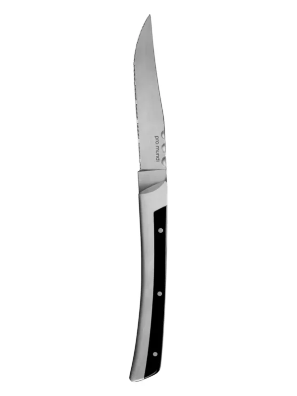 Prix Bas Couteau à steak noir 22,5 cm Supreme Pro.mundi