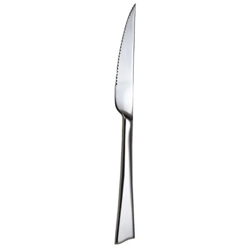 Couteau à steak monobloc cranté 23,5 cm Wave Pro.mundi Commander Maintenant
