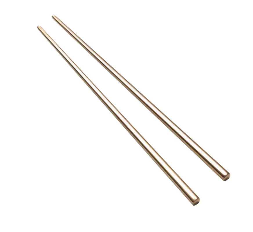 Jusqu’à Épuisement Des Stocks Paire de baguette cuivre inox 18/0 23 cm Chopsy Pro.mundi