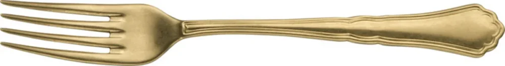 Retour Gratuit Fourchette de table or inox 18/10 20,1 cm Settecento Pintinox