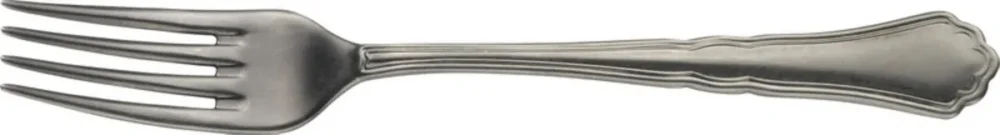 Expédition Rapide Fourchette de table noir inox 18/10 20,1 cm Settecento Pintinox