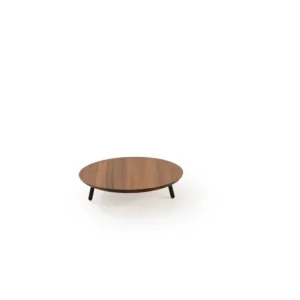 Meilleur Prix Plateau avec pieds noyer Ø 40 cm 8 cm Alto Craster