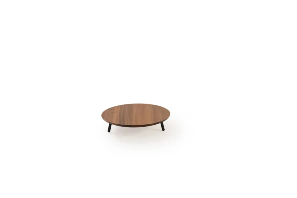 Meilleur Prix Plateau avec pieds noyer Ø 40 cm 8 cm Alto Craster