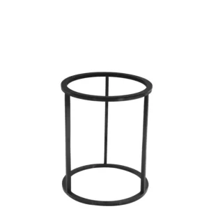 Prix Choc Rehausseur acier noir Ø 21,8 cm 26,5 cm Tilt Craster