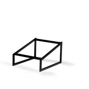 Cadre réhausseur pour plateau de présentation acier noir 31,5x31,5x18,2 cm Flow Craster Prix Promo