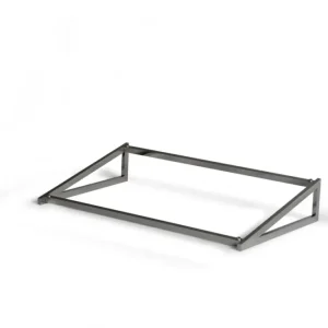 Prix Bas Cadre réhausseur pour plateau de présentation inox 53x31,5x9,7 cm Flow Craster