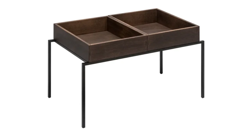 Présentoir GN1/1 bois 58x32,5x35 cm Dolomiti Zepe Bon Marché