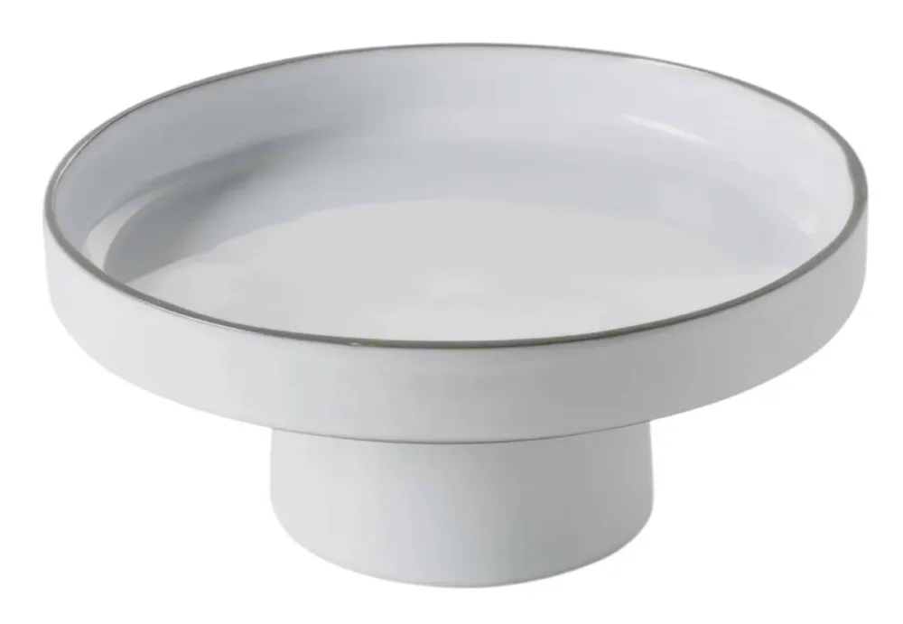 Retour Gratuit Présentoir pour pâtisserie céramique blanc Ø 26 cm 10,5 cmCaractère Revol
