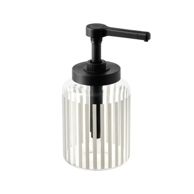 Réduction Distributeur de sauce verre Ø 13 cm 22 cm 1,7 L Dispensa Aps