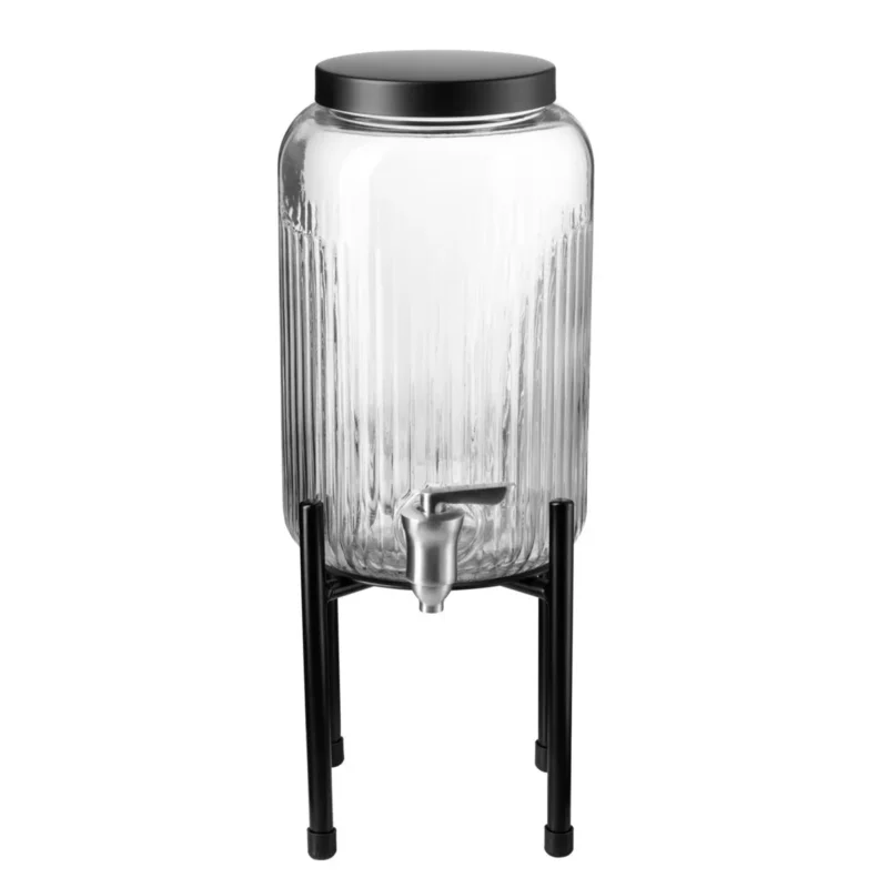 Distributeur à boisson inox noir Ø 16 cm 40 cm 3,8 L Industrial Aps Commander Maintenant