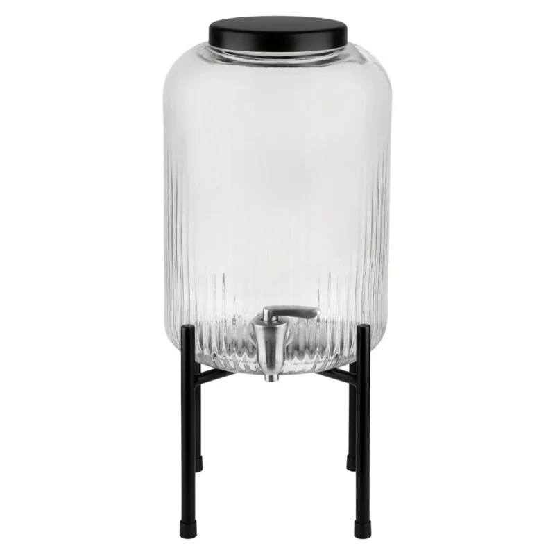 Distributeur à boisson inox noir Ø 20 cm 45 cm 7 L Industrial Aps Remise