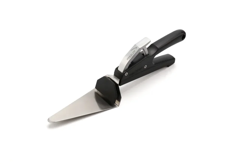 Acheter Direct Pelle à tarte 35x9x10,5 cm inox Non cranté pleine ABS Push And Pull Deglon