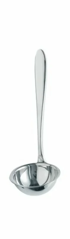 Achat Immédiat Louche à sauce argent inox 18/10 17,8x5,6x4,5 cm Lazzo Chef & Sommelier