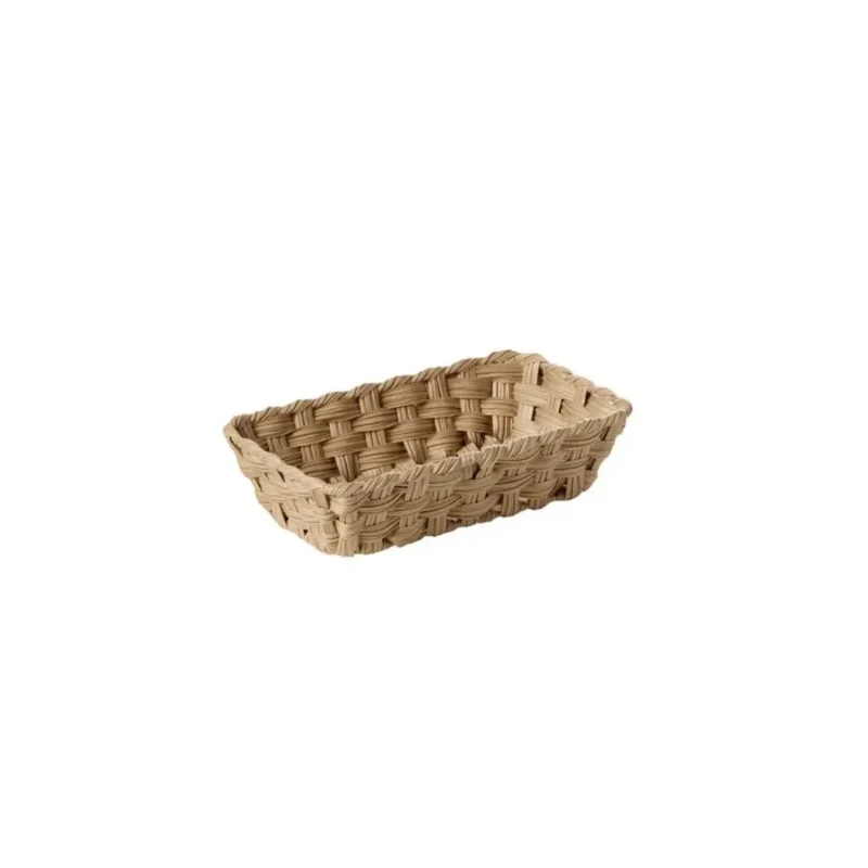 Bon Plan Panier gn1/4 polyéthylène brun 26,5x16,2x6,5 cm Twirl Aps