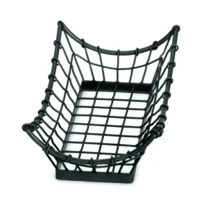 Panier rectangulaire noir acier 38 cm Grand Master Tablecraft Seulement Aujourd’hui