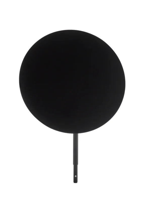 Panneau métal noir Ø 25 cm 33 cm Valo Aps Remise