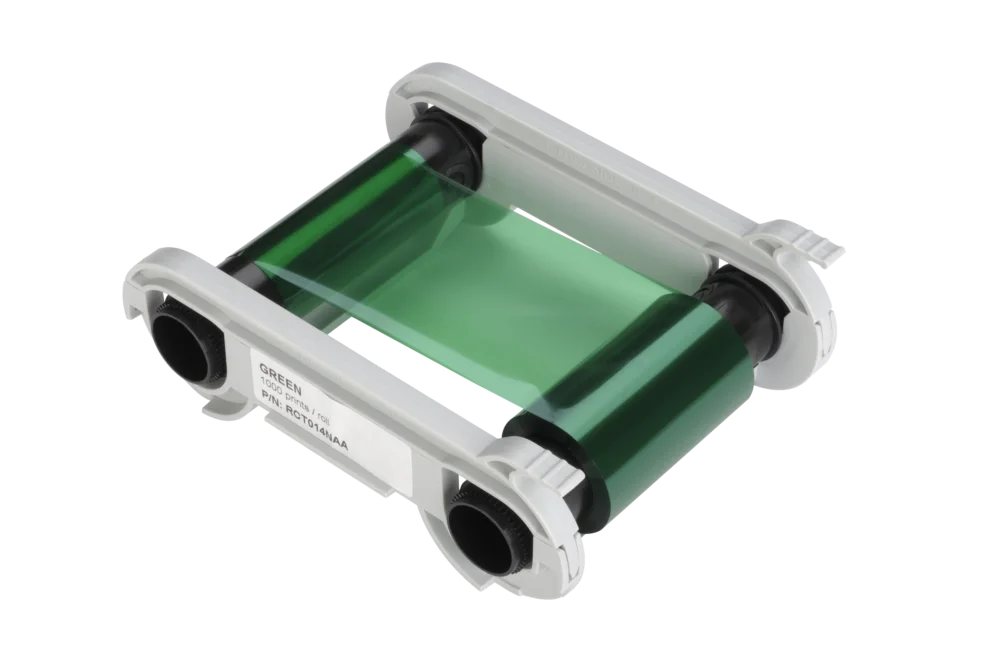 Ruban vert pour cartes blanches Edikio Top Vente