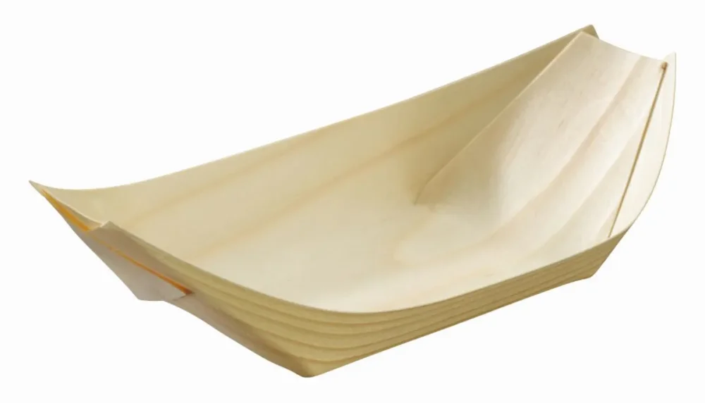 Barquette pin Naturel 17x8,5x4 cm Oxstal Earth Essentials (2000 pièces) Meilleur Prix