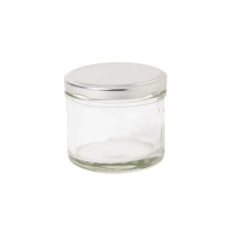 Bocal avec couvercle à visser verre Ø 7 cm 6,5 cm 135 ml Oxstal Essentials Collection (96 pièces) Quantité Limitée