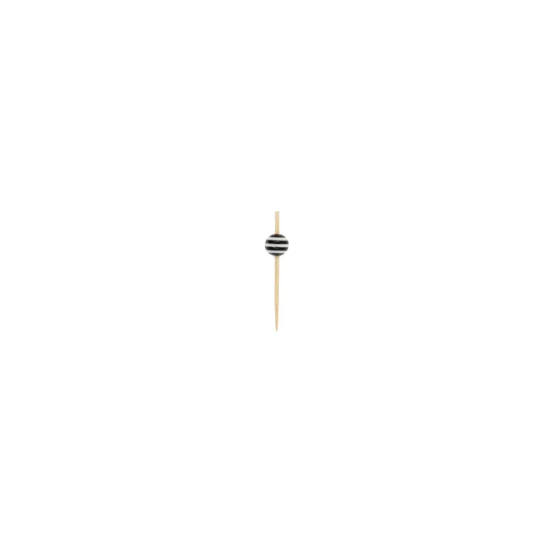 Pic candy noir 5 cm Oxstal Earth Essentials (2500 pièces) Offre Du Jour
