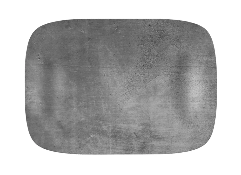 Satisfait Ou Remboursé Plateau bois gris béton 41x29 cm Papillon Platex