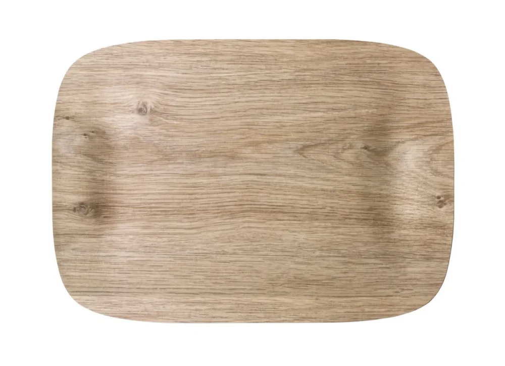 Super Prix Plateau bois Chêne clair 41x29 cm Papillon Platex
