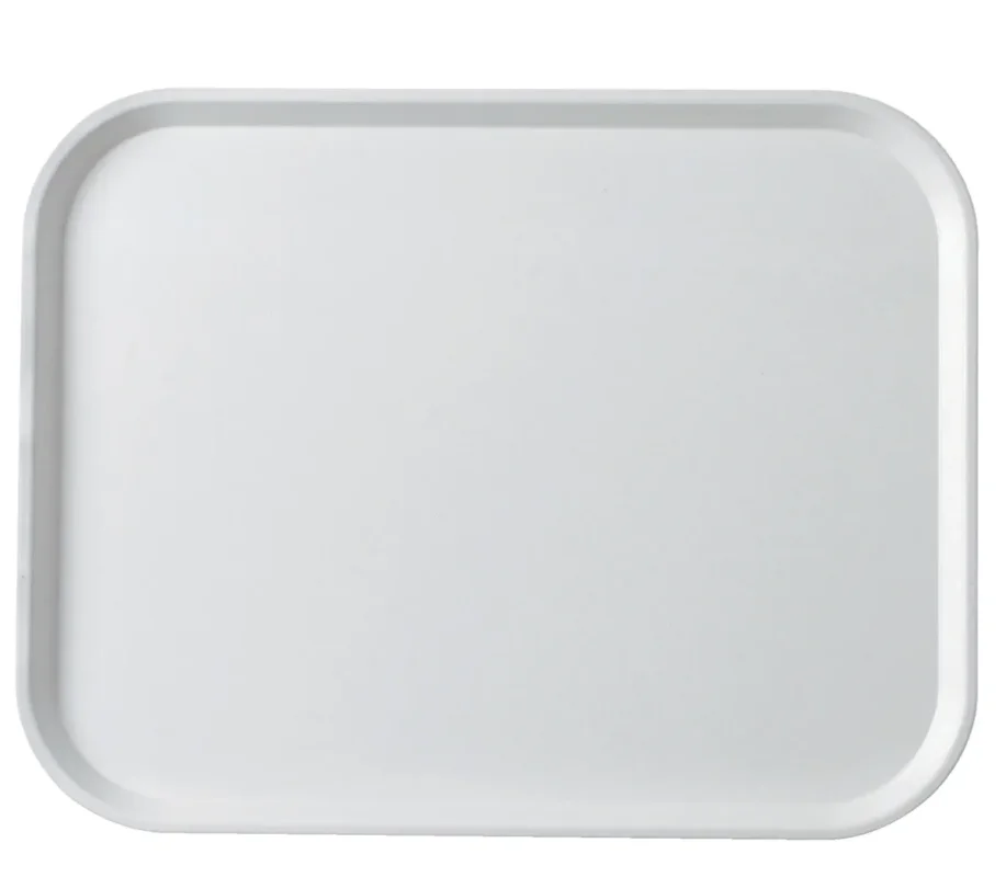 Offre Limitée Plateau polyester blanc 46x36 cm Poly-str Allégé Platex