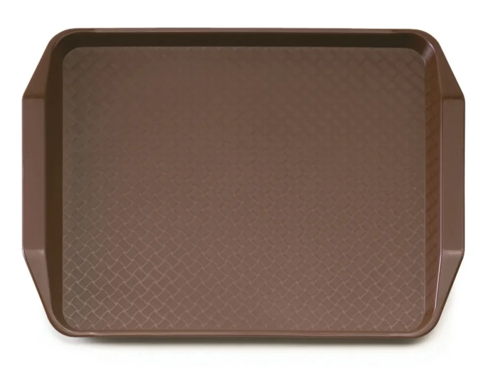 Produit De Marque Plateau polypropylène (pp) marron 41x30 cm Fast Food Cambro