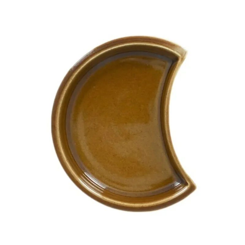 Marque Couvercle bronze porcelaine vitrifiée 12,5 cm Ashore Rak