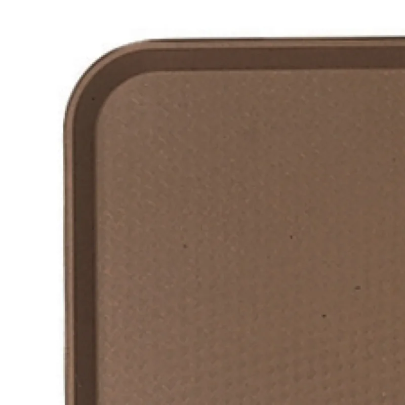 Nouvelle Collection Plateau polypropylène (pp) marron 46x36 cm Fast Food Cambro