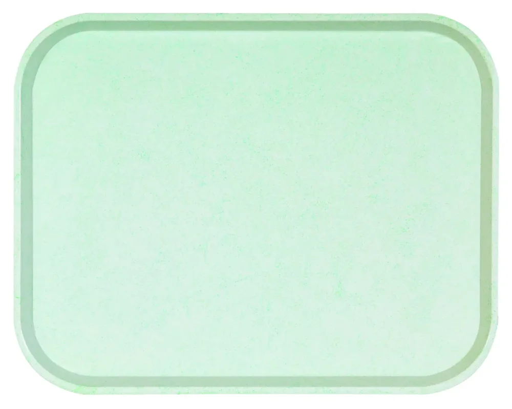 Plateau GN1/1 polyester vert 53x32 cm Poly One Platex Commande En Gros