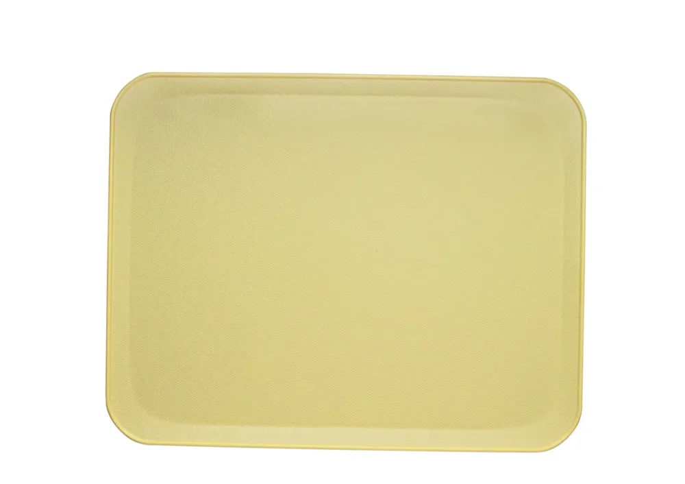 Achetez Aujourd’hui Plateau polyester jaune 46x36 cm Poly Str Profil Mat Platex