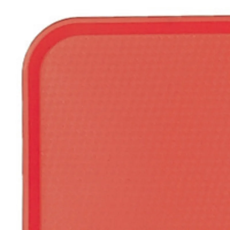 Plateau polypropylène (pp) rouge 34,5x26,5 cm Fast Food Cambro Haute Qualité