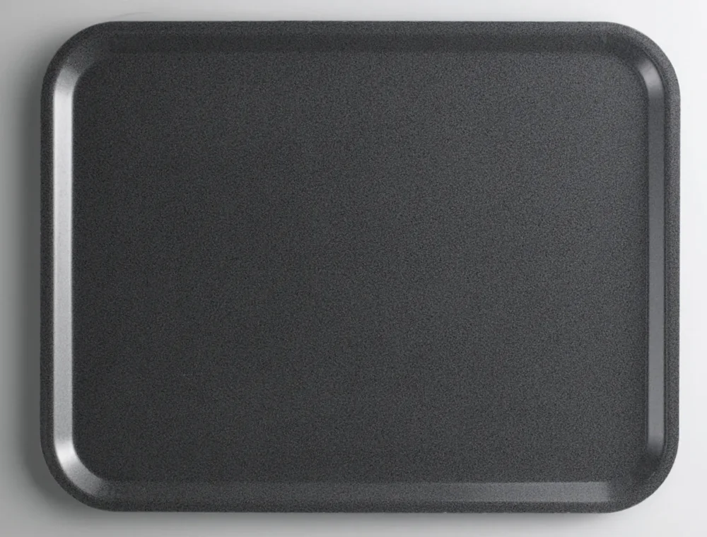 Pas Cher Plateau polyester noir 46x36 cm Versatray Cambro