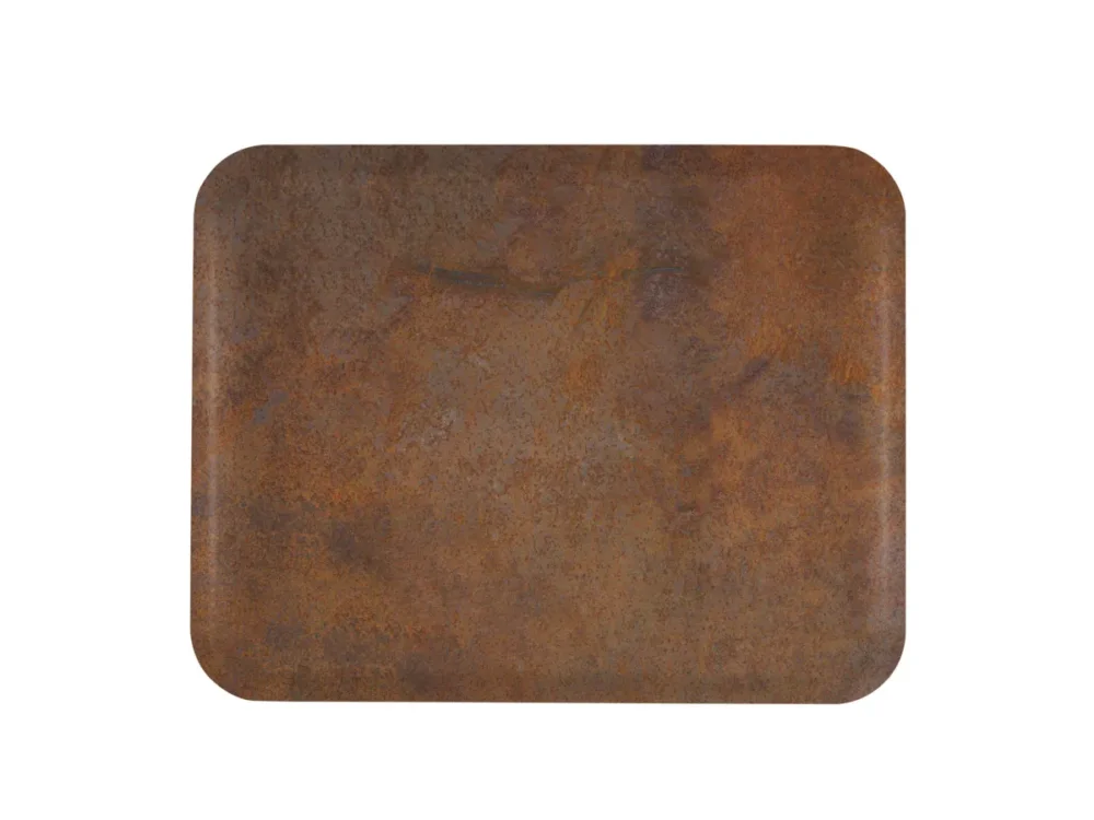 Commander Vite Plateau polyester rouille 46x36 cm Profil 2 Platex