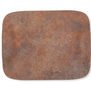 Remise Plateau bois rouille 46x36 cm Papillon Platex